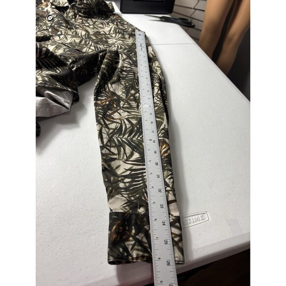 DRYKORN For Beautiful People Men's Green Leaf Print Button Down Size XL - Picture 7 of 9